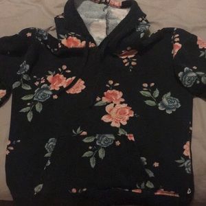Vans flower hoodie